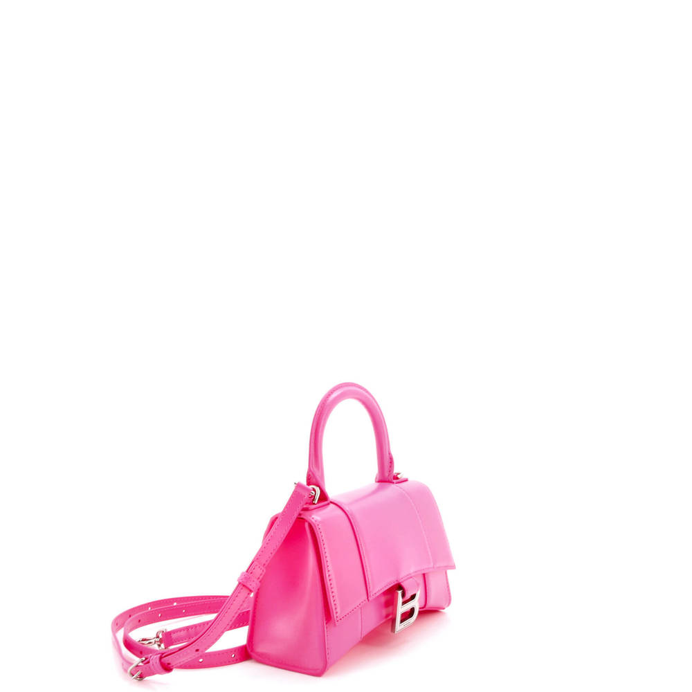 Balenciaga XS Hourglass Top Handle Bag Leather - Picture 2 of 5